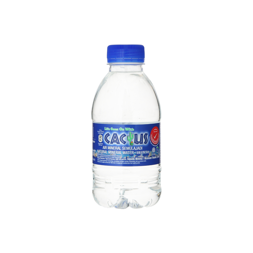 Cactus Natural Mineral Water (48 bot x 250ml) (ctn) – Singapore Food United