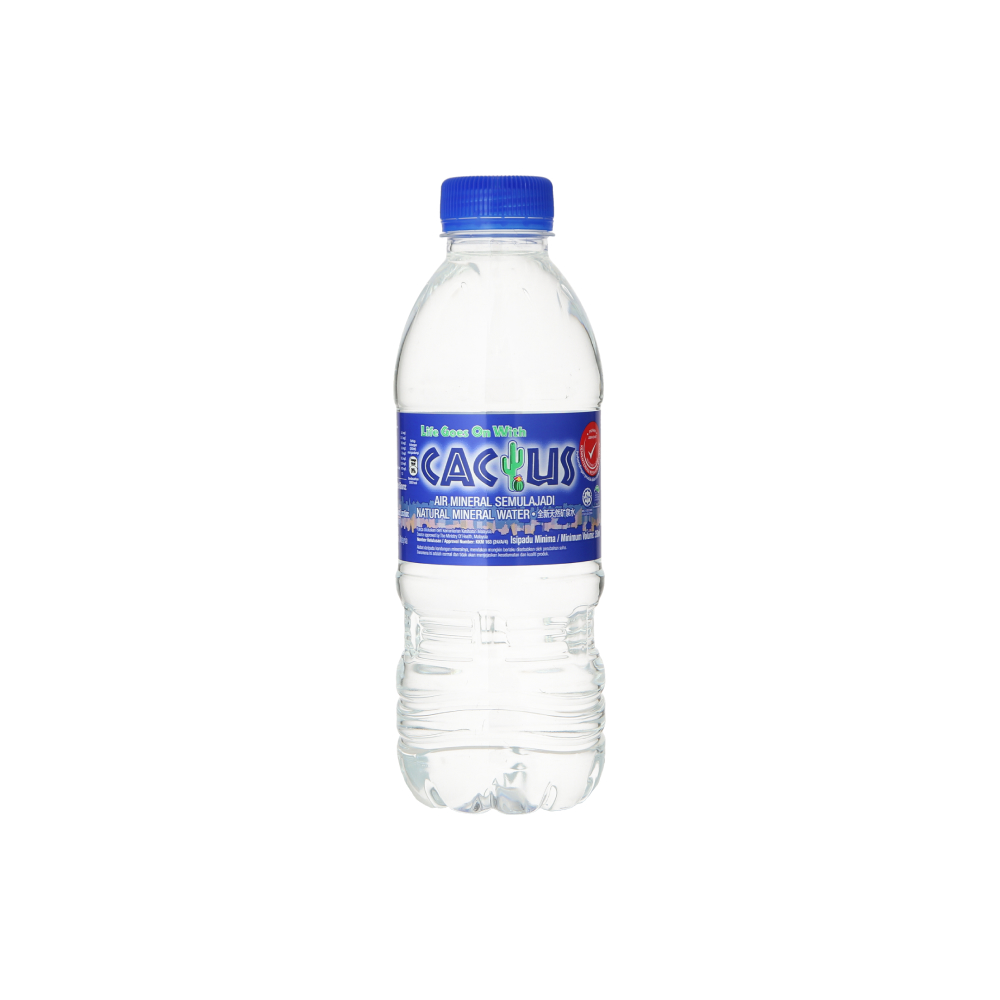 Cactus Natural Mineral Water (48 bot x 350ml) (ctn) – Singapore Food United