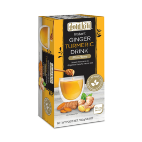 Gold Kili Ginger Turmeric Drink with Honey
