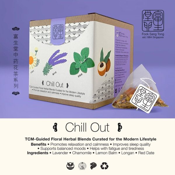 Chill Out-TCM Floral Tea Infusion