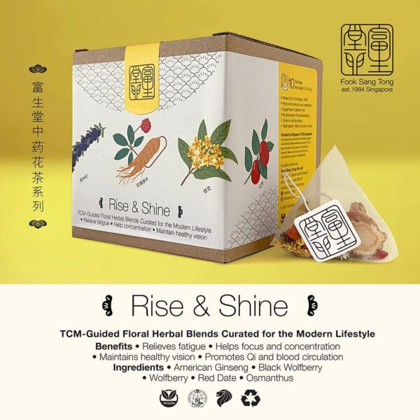 Rise & Shine-TCM Floral Tea Pyramid