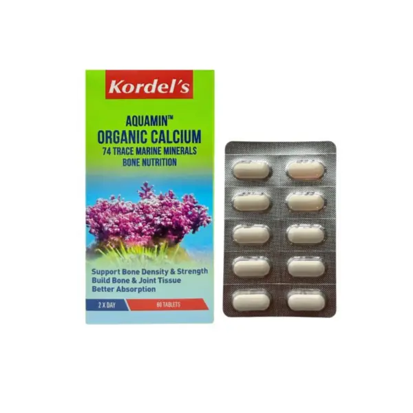 KORDEL'S AQUAMIN™ ORGANIC CALCIUM 60s